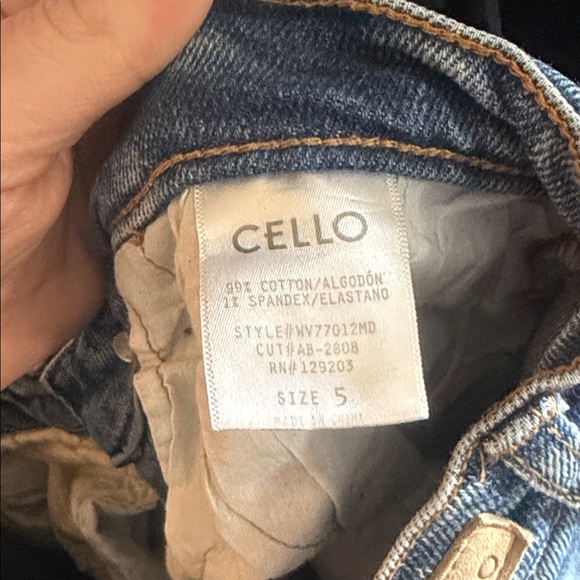 Cello Blue Distressed  Jeans - Picture 7 of 7